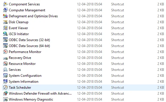 Betulkan Penjadual Tugas Tidak Berjalan Dalam Windows 10