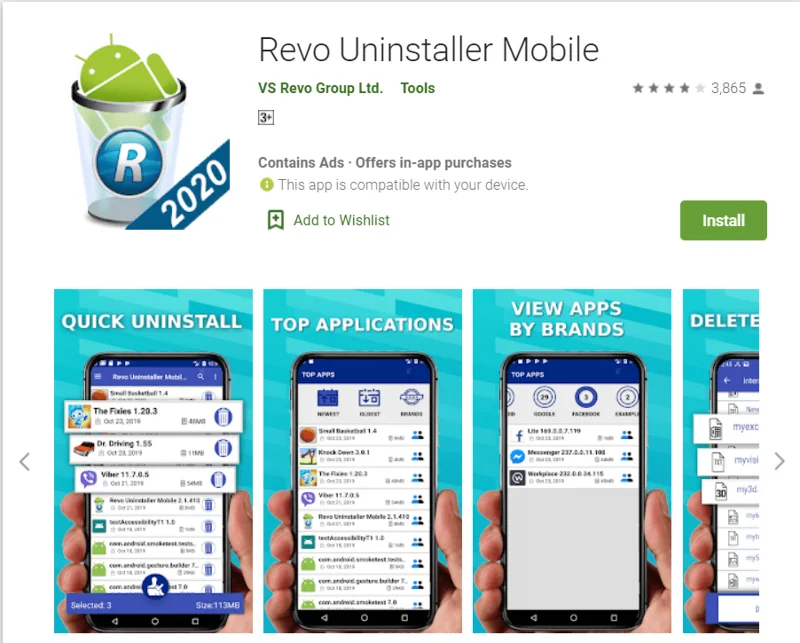 Hoe overgebleven bestanden te verwijderen na het verwijderen van apps op Android