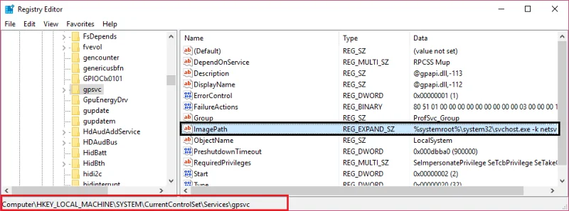 Fix Windows kon geen verbinding maken met de Group Policy Client-service