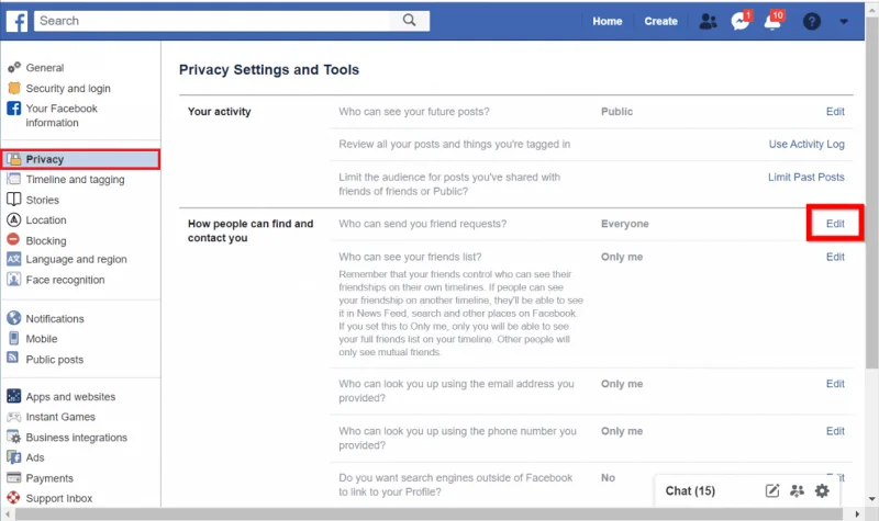 Facebookページまたはアカウントを非公開にする方法は？