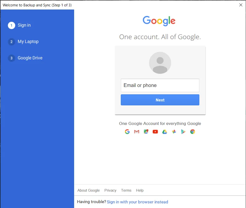 複数のGoogleドライブとGoogleフォトのアカウントをマージする