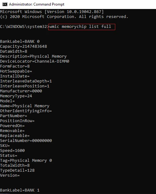 Hoe de RAM-snelheid, -grootte en -type in Windows 10 te controleren