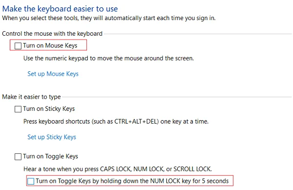 Numeriek toetsenbord werkt niet in Windows 10 [OPGELOST]
