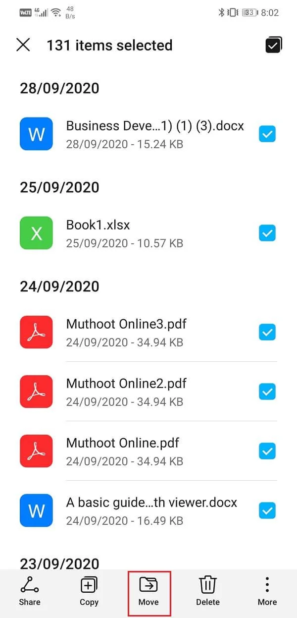 Hoe bestanden over te zetten van interne Android-opslag naar SD-kaart