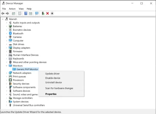 Generiek PnP-monitorprobleem oplossen op Windows 10