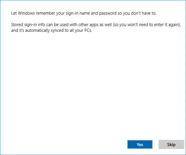 Windows10メールアプリでYahooメールアカウントを設定する