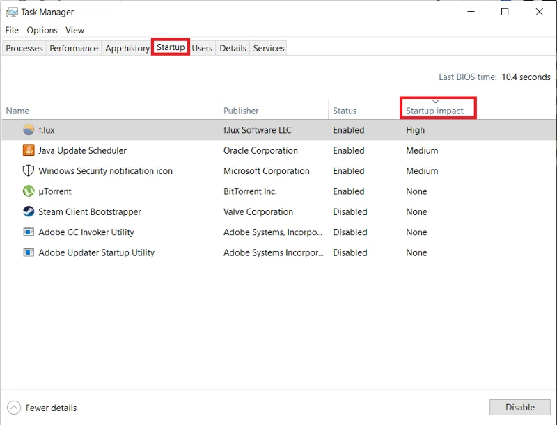 Windows 10コンピューターのRAMを解放するにはどうすればよいですか？