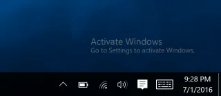 Het Activeer Windows 10 Watermerk permanent verwijderen