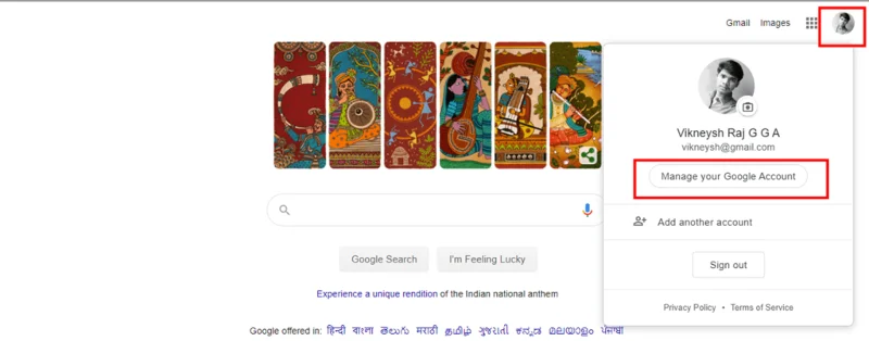 Bagaimana Cara Menghapus Gambar Profil Google atau Gmail?