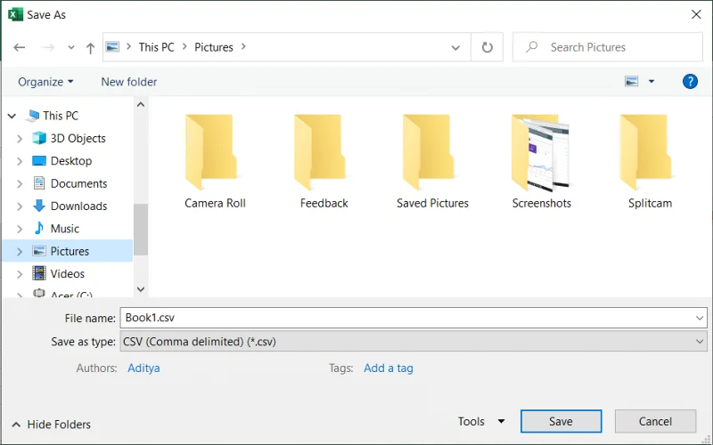 Bagaimana untuk menukar fail Excel (.xls) kepada fail vCard (.vcf)?