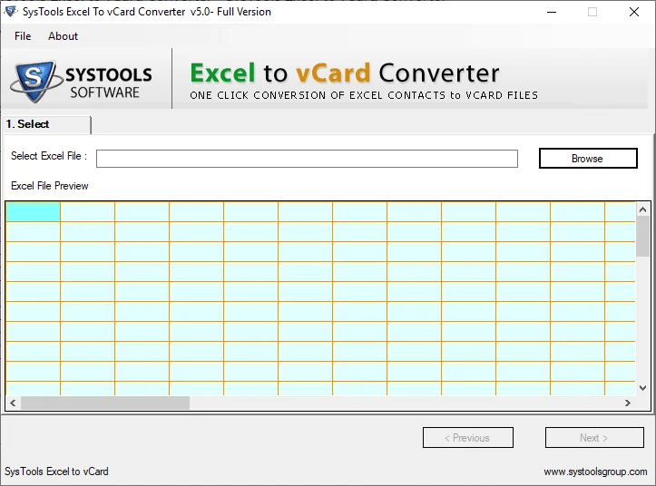 Bagaimana untuk menukar fail Excel (.xls) kepada fail vCard (.vcf)?