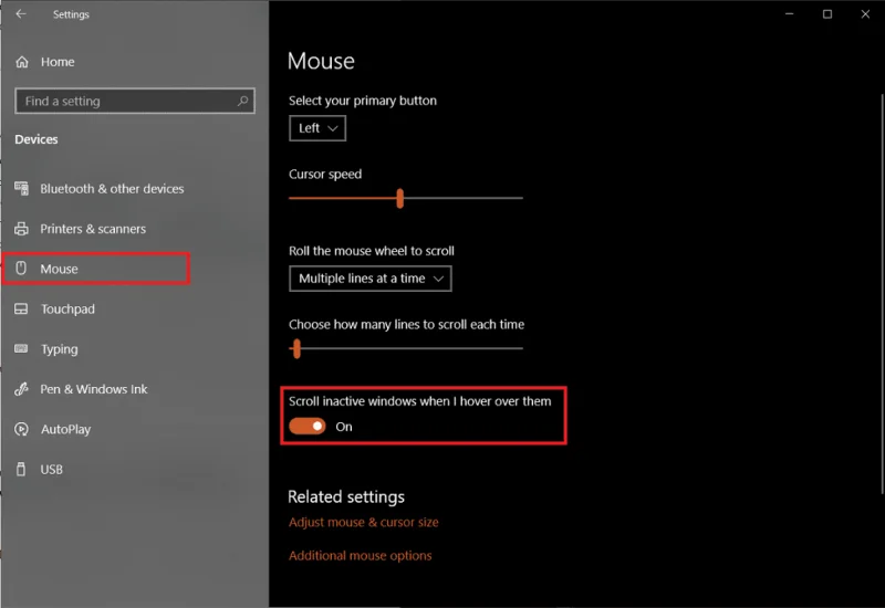 如何修復 Windows 10 上的鼠標滯後