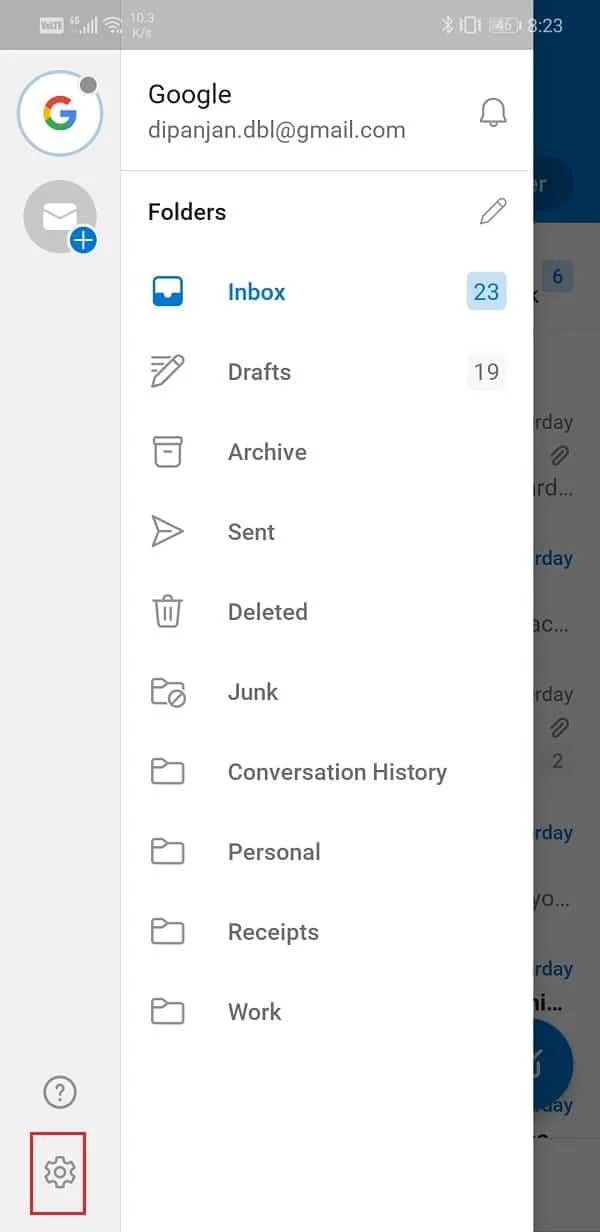 修復 Outlook 在 Android 上不同步