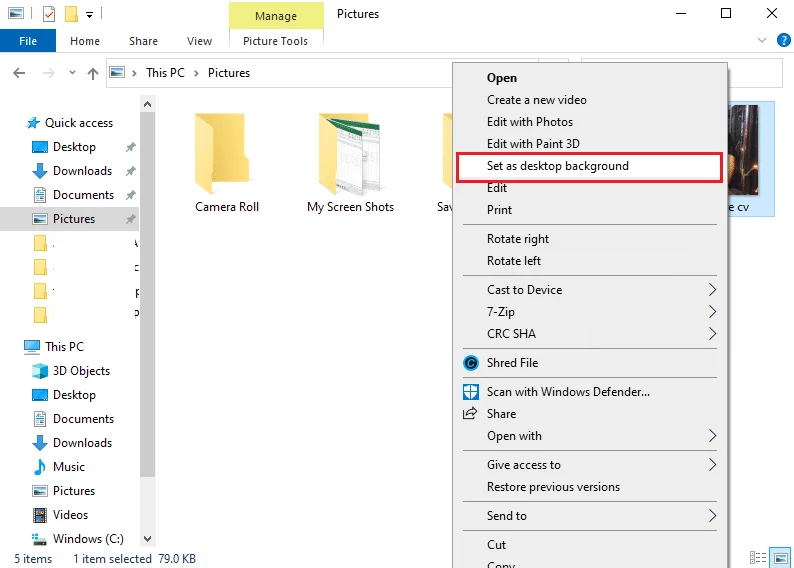 Perbaiki Latar Belakang Desktop Hitam Di Windows 10