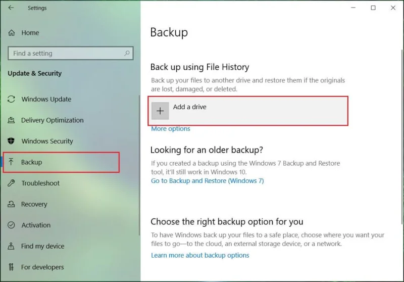 修正Windows10でのドライブの再接続警告