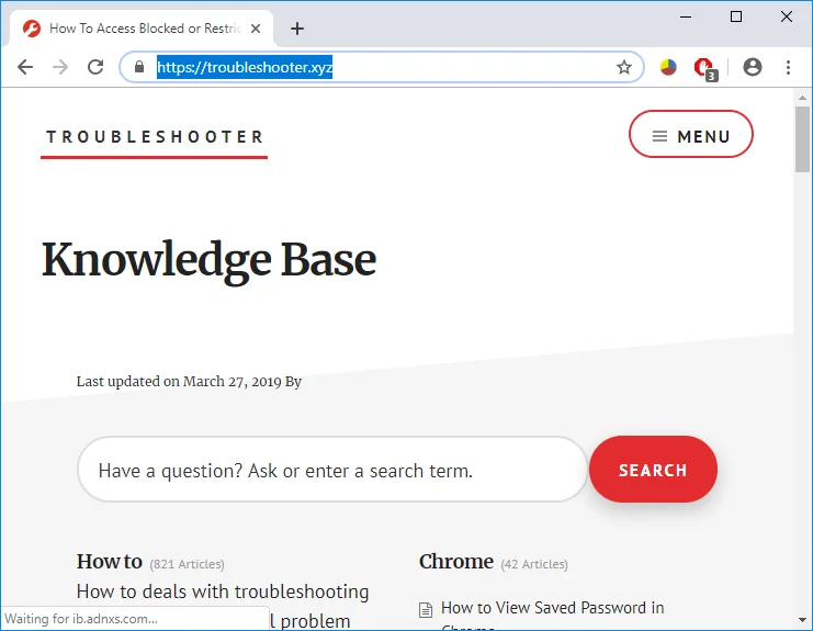 Sites Web bloqués ou restreints&nbsp;?  Voici comment y accéder gratuitement