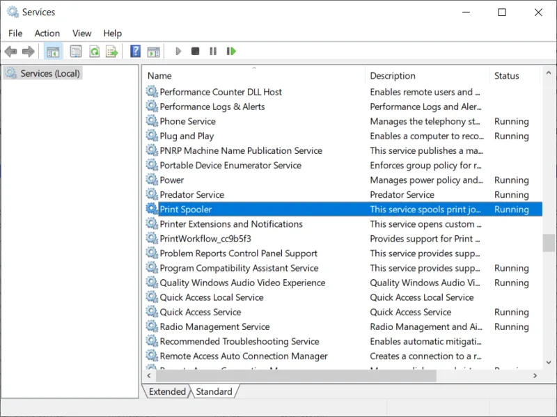 Windows 10で印刷キューをクリアする方法は？