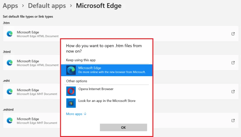 Hoe Microsoft Edge uit te schakelen in Windows 11