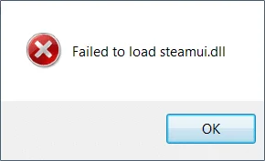 Fix Steam-fout kan steamui.dll niet laden