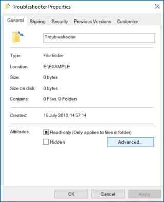 Verwijder het blauwe pijlpictogram op gecomprimeerde bestanden en mappen in Windows 10