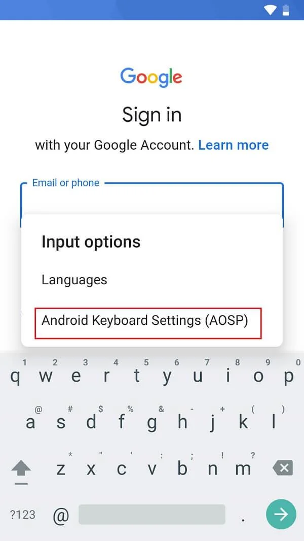 Cómo omitir la verificación de la cuenta de Google en un teléfono Android