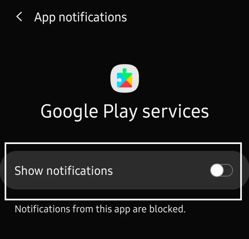 AndroidでOTA通知を無効にする方法