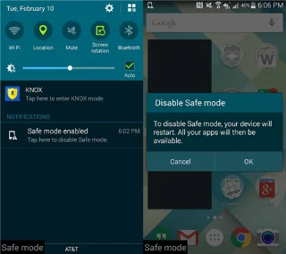 Androidでセーフモードをオフにする方法
