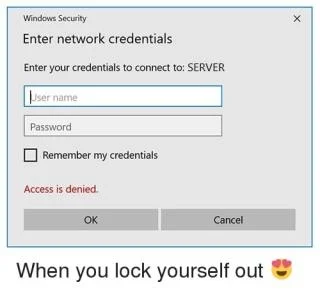 Fix Enter Network Credentials Error op Windows 10