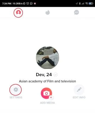 Hoe verander je je naam of geslacht op Tinder?