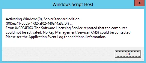 Fix Office-activeringsfoutcode 0xC004F074 Fix Office-activeringsfoutcode 0xC004F074