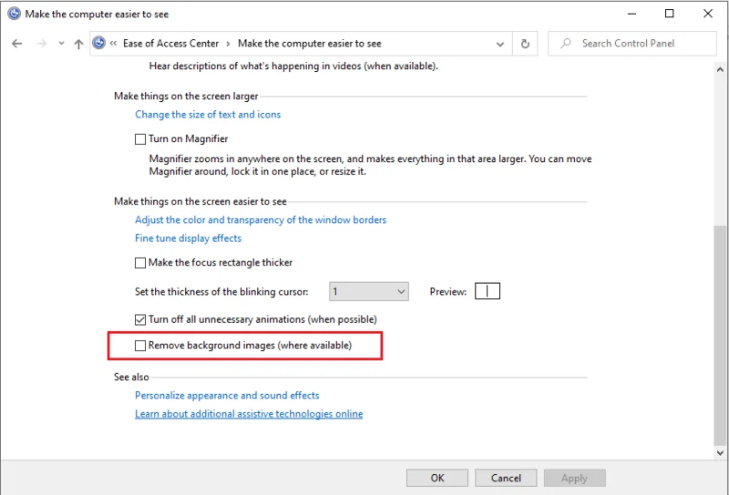 Perbaiki Latar Belakang Desktop Hitam Di Windows 10