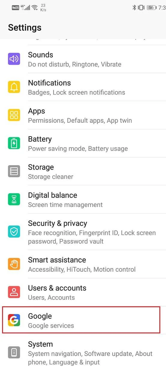 Androidの設定メニューにアクセスする方法