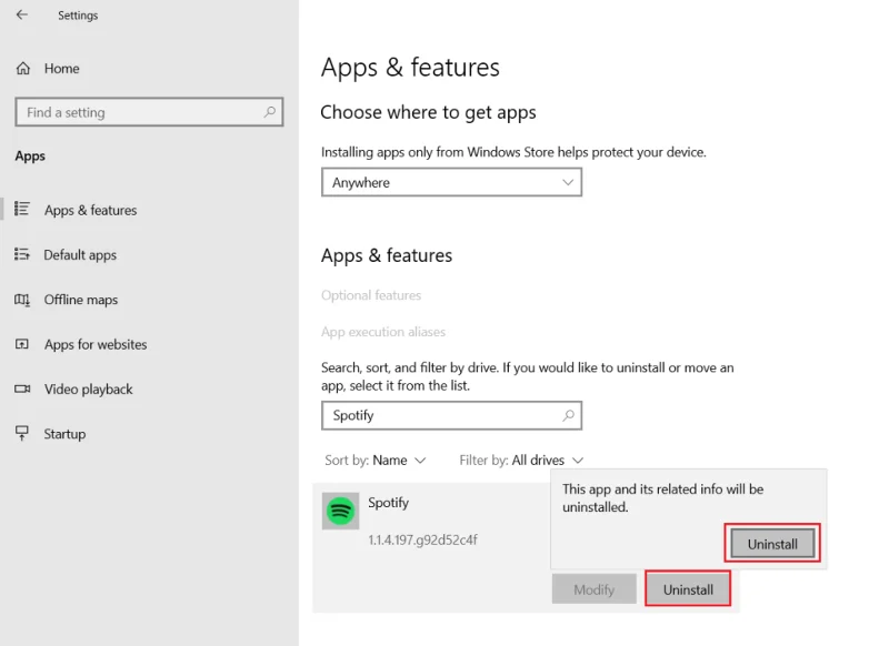 修復 Spotify 未在 Windows 10 上打開的問題 修復 Spotify 未在 Windows 10 上打開的問題