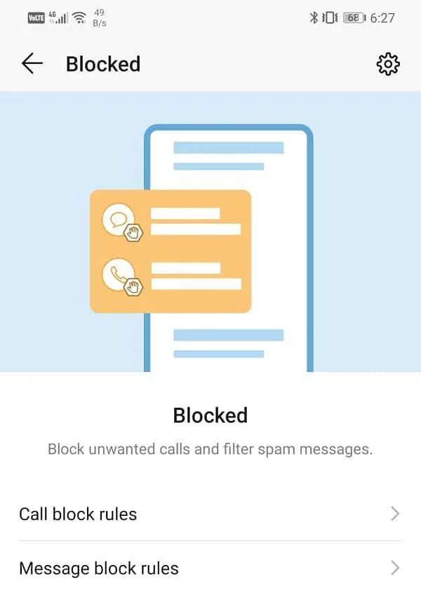 Androidで電話番号のブロックを解除する方法