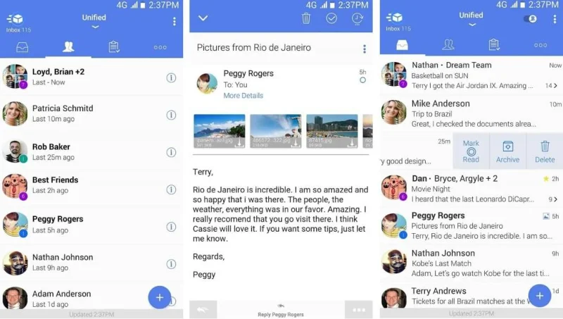 2021年のAndroid向け15のベストメールアプリ