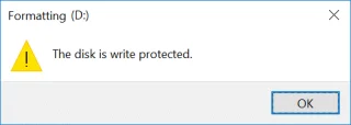 Schrijfbeveiliging voor schijf in- of uitschakelen in Windows 10