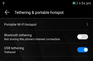 Correction du partage de connexion USB ne fonctionnant pas sous Windows 10