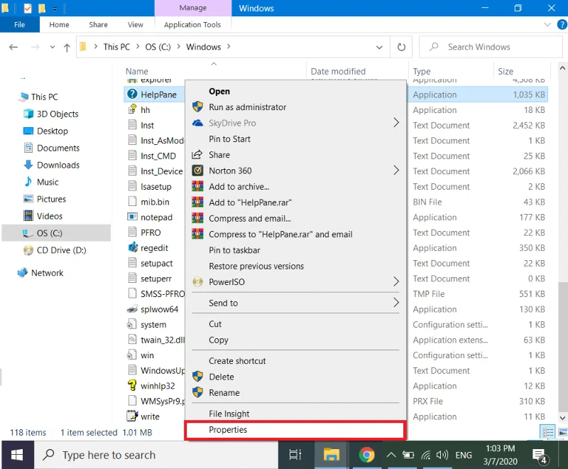 Fix Krijg voortdurend hulp in Windows 10