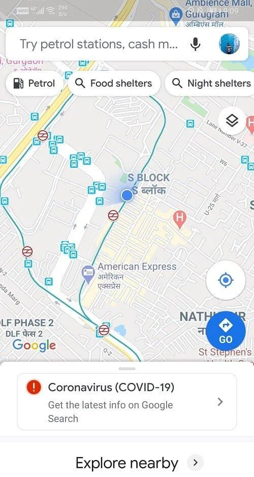Androidで話していないGoogleマップを修正