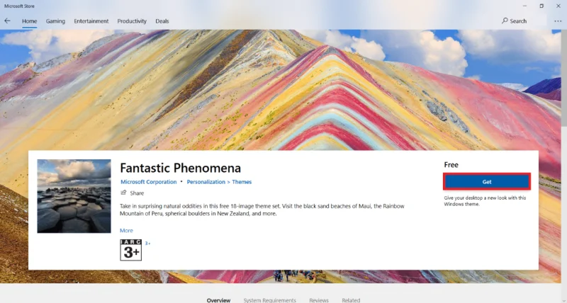 Thema's downloaden voor Windows 10