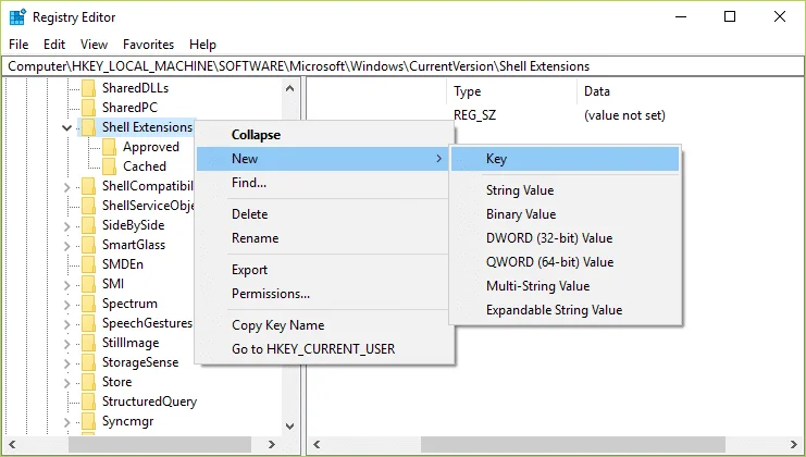 Alih keluar Pilihan Hantar ke Peranti daripada Menu Konteks dalam Windows 10