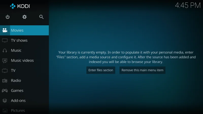 Favorieten toevoegen in Kodi