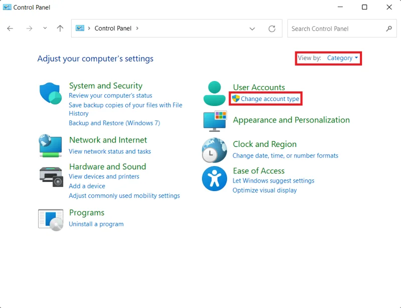 Pincode wijzigen in Windows 11