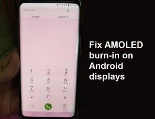 Scherminbranding op AMOLED- of LCD-scherm repareren