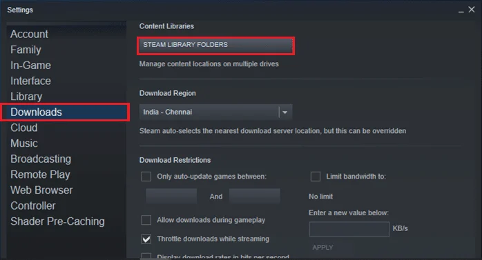 修復 Steam 應用程序加載錯誤 3:0000065432