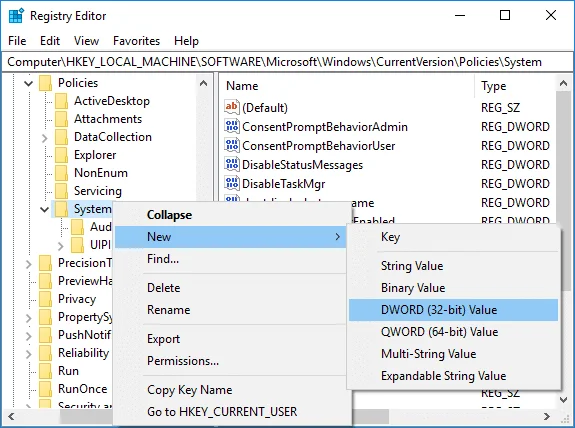 Cara Mendayakan atau Lumpuhkan Penukaran Pengguna Pantas dalam Windows 10
