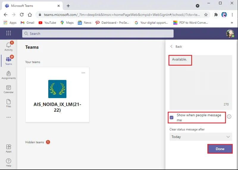 Come impostare lo stato di Microsoft Teams come sempre disponibile