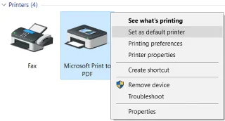 [OPGELOST] Microsoft Afdrukken naar PDF werkt niet