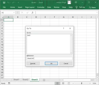 Cambiar rápidamente entre hojas de trabajo en Excel