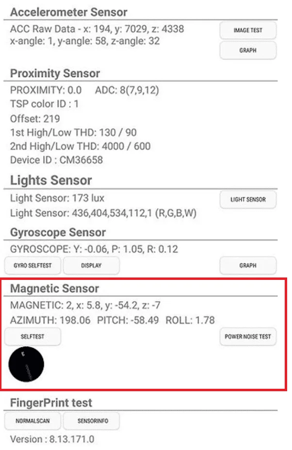Androidフォンでコンパスを調整する方法は？